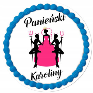Opłatek Na Tort Wieczór Panieński Dekoracja Y3