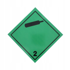 Nalepka Adr Nr 2,2 Cargoparts Cargo-t079