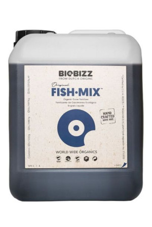 Nawóz Biobizz Fish Mix 5L - organiczny nawóz podnoszący jakość ziemi