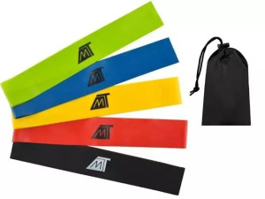 Gumy Do Ćwiczeń Zestaw 5 Sztuk Fitness Gumy Taśmy Band