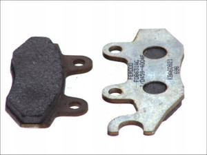 Klocek hamulcowy kpl. FDB631AG FERODO argento-AG