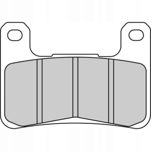 Klocki hamulcowe przód XRAC 71,7x50,3x7,8mm SUZUKI
