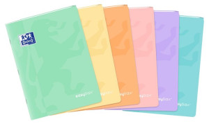 Zeszyt A4/60 kratka Oxford Easybook Pastel mix