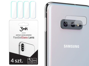 4x Szkło 3mk Flexible Glass Na Kamerę Obiektyw Do Samsung Galaxy S10e