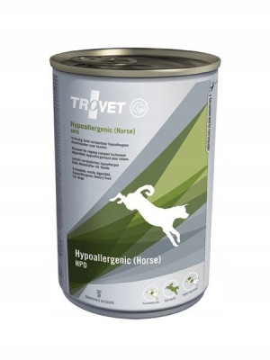 TROVET HPD Hypoallergenic Horse dla psa 400g