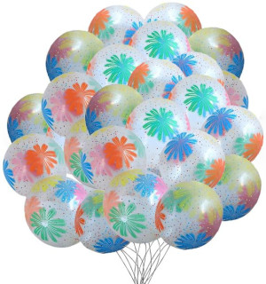 Zestaw Balonów Balon Kwiaty Urodziny 25 Szt