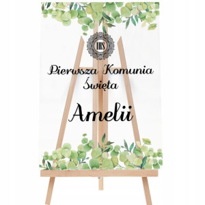 Tablica Powitalna Komunia Chrest Personalizacja Y3