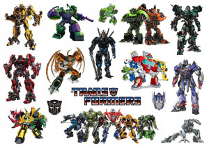 Tatuaże Dla Dzieci Zmywalne Transformers Y6