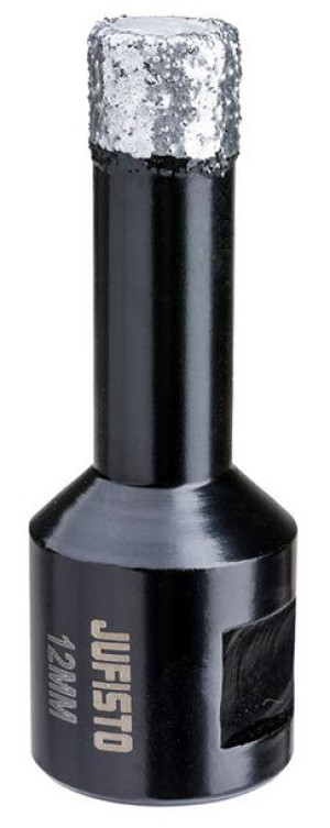 JUFISTO Otwornica z nasypem diamentowym  12mm, diament lutowany