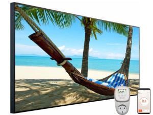 Grzejnik Wifi Na Podczerwień Termostat Hamak 750w