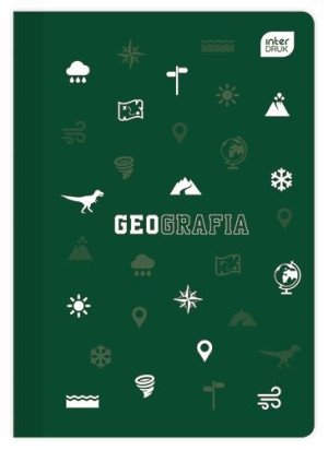 Zeszyt A5/60k 70g PP Geografia Interdruk ze ściągą