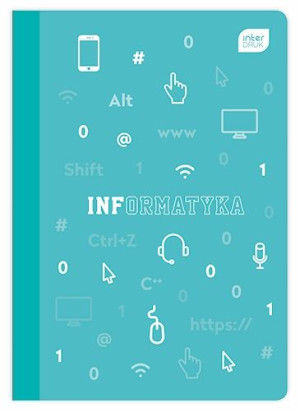 Zeszyt A5/60k 70g PP Informatyka Interdruk ze ściągą