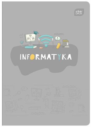 Zeszyt A5/60k kratka INFORMATYKA Hybrid Interdruk