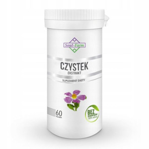 Czystek Kreteński Ekstrakt 10:1 620 Mg 60 Kapsułek