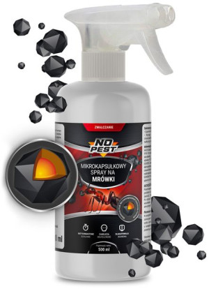 Mikrokapsułkowy Spray NO PEST na Mrówki 500ml Preparat o Długim Działaniu