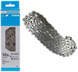 Shimano Deore XT Łańcuch 10rz CN-HG95 SUPER NARROW