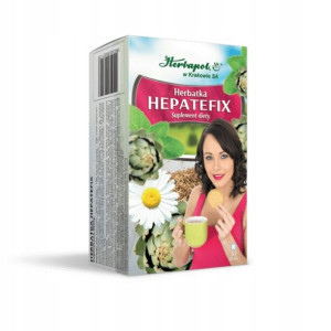 HEPATEFIX Herbata ziołowa ekspresowa Herbapol 40g