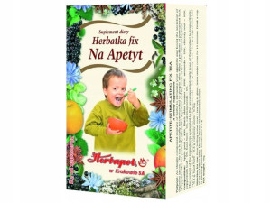 Herbata NA APETYT ziołowa ekspresowa Herbapol 40 g