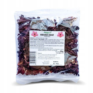 Herbata ziołowa HIBISKUS KWIAT Herbapol 50 g