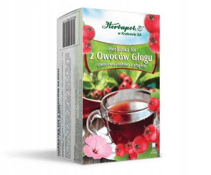 Herbata ziołowa Z OWOCÓW GŁOGU Herbapol 20szt 40g
