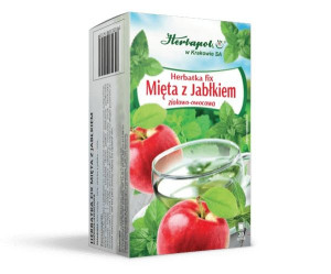 MIĘTA Z JABŁKIEM Herbata FIX Herbapol 20x2g 40 g