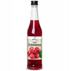 Syrop Z ŻURAWINĄ Z ŻURAWINY Z WIT C Herbapol 420ml