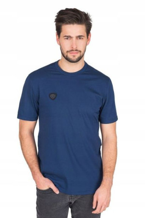 T-shirt męski granatowy Sajmon
