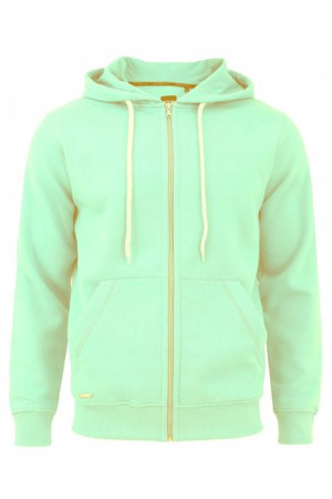 Bluza męska z kapturem seledynowa Ludwik