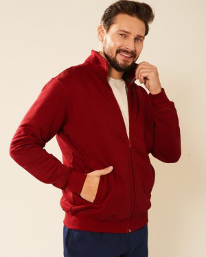 Bluza męska bordowa Lesław