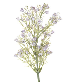 Konwalia gałązka biało fioletowa 58cm