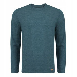Longsleeve męski zielony melanż Bastian
