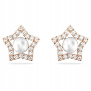 SWAROVSKI - Kolczyki Stella Pearl Stud White ROS