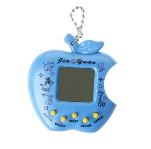 Zabawka Tamagotchi elektroniczna gra jabłko niebieskie