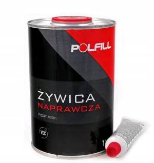 POLFILL Żywica Poliestrowa 1KG +utwardzacz