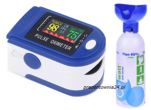 PULS + TLEN we krwi (pomiar z palca) + TLEN W BUTLI  mięta