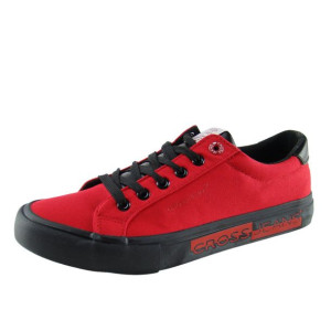Trampki męskie CROSS JEANS JJ1R4027C czerwone r.42