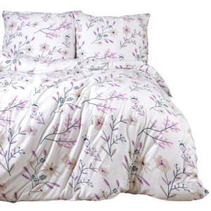 Pościel Komplet jersey druk 2202 140x200 +1x70x80 JERSEYLOVE