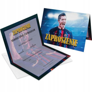 Zaproszenie Na Urodziny Lewandowski Poziom Z2