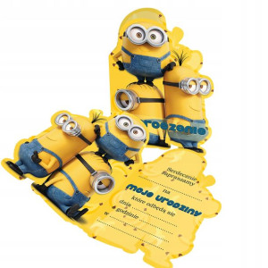 Zaproszenie Na Urodziny Minionki Z2