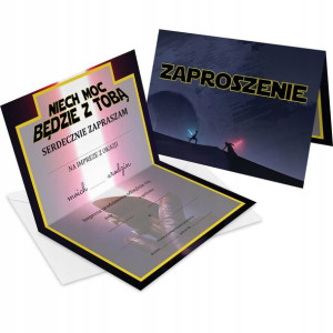 Zaproszenie Na Urodziny Star-wars Z2