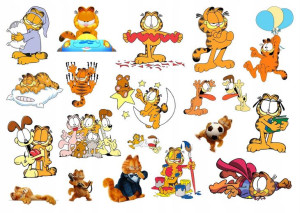Tatuaże Dla Dzieci Zmywalne Garfield Y6