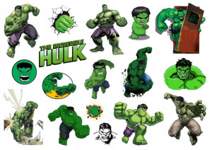 Tatuaże Dla Dzieci Zmywalne Hulk Y6