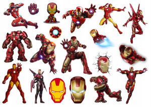 Tatuaże Dla Dzieci Zmywalne Iron Man Y6