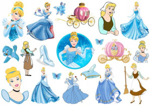 Tatuaże Dla Dzieci Zmywalne Kopciuszek Disney Y6
