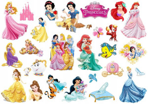 Tatuaże Dla Dzieci Zmywalne Księżniczki Disney Y6