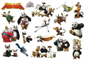 Tatuaże Dla Dzieci Zmywalne Kung Fu Panda Y6