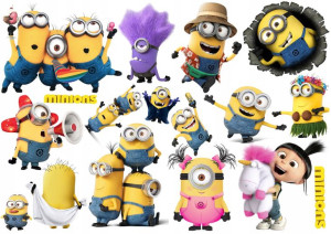 Tatuaże Dla Dzieci Zmywalne Minionki Minions Y4