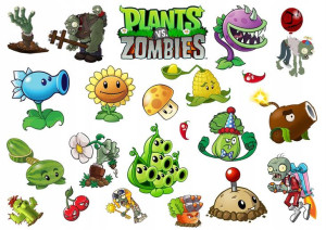 Tatuaże Dla Dzieci Zmywalne Plants Vs Zombies Y6