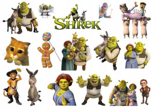 Tatuaże Dla Dzieci Zmywalne Shrek Y6