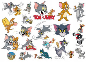 Tatuaże Dla Dzieci Zmywalne Tom And Jerry Y6